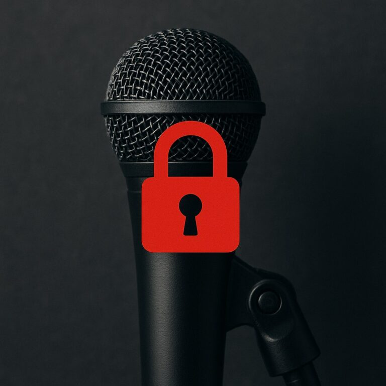 قفل میکروفون جمینای