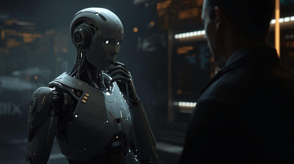 تصویری از Neo Humanoid Robot با تمرکز بر مسائل اخلاقی، قانونی و حریم خصوصی