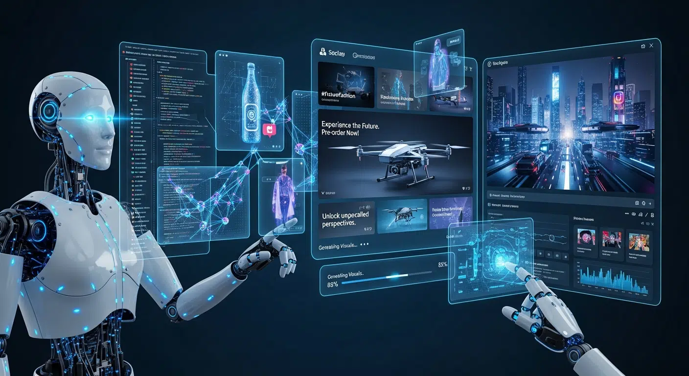 Producing advertising content with Google's artificial intelligence