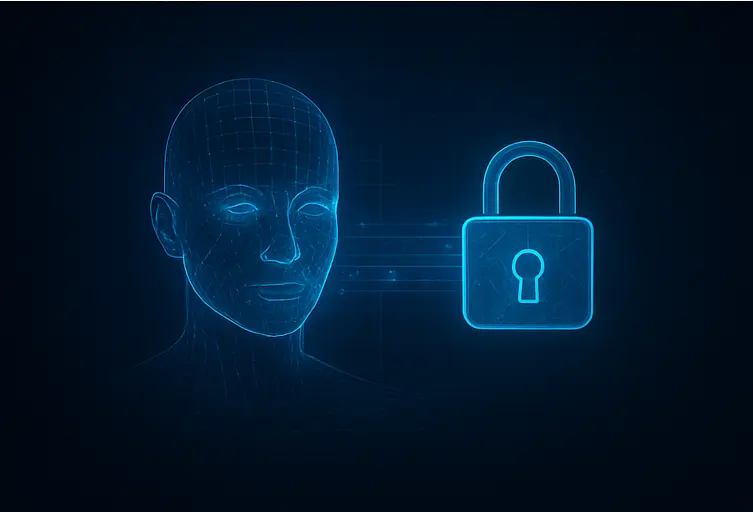 «اسکن سه‌بعدی Face ID همراه با قفل دیجیتال و جلوه‌ نورهای امنیتی برای نمایش فناوری امنیت در iOS»