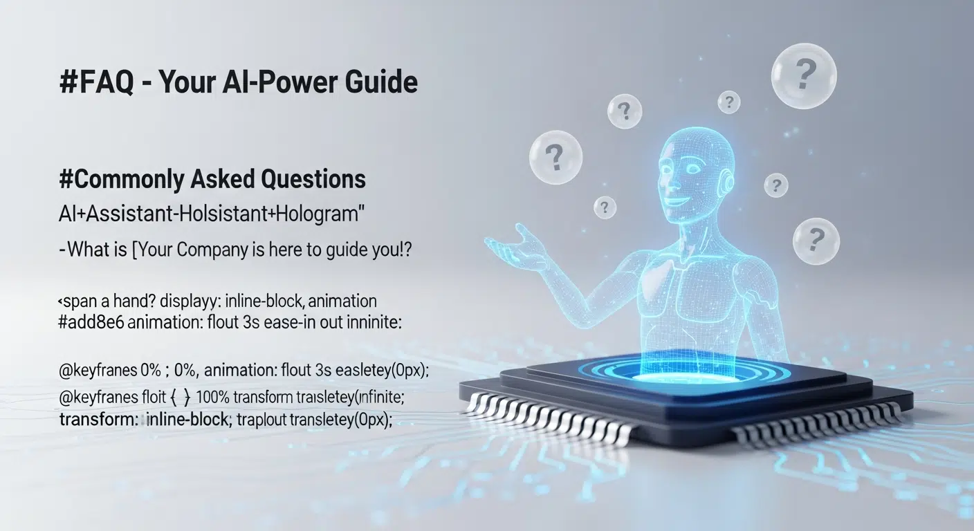 FAQ section about Google Code Wiki and how its AI works