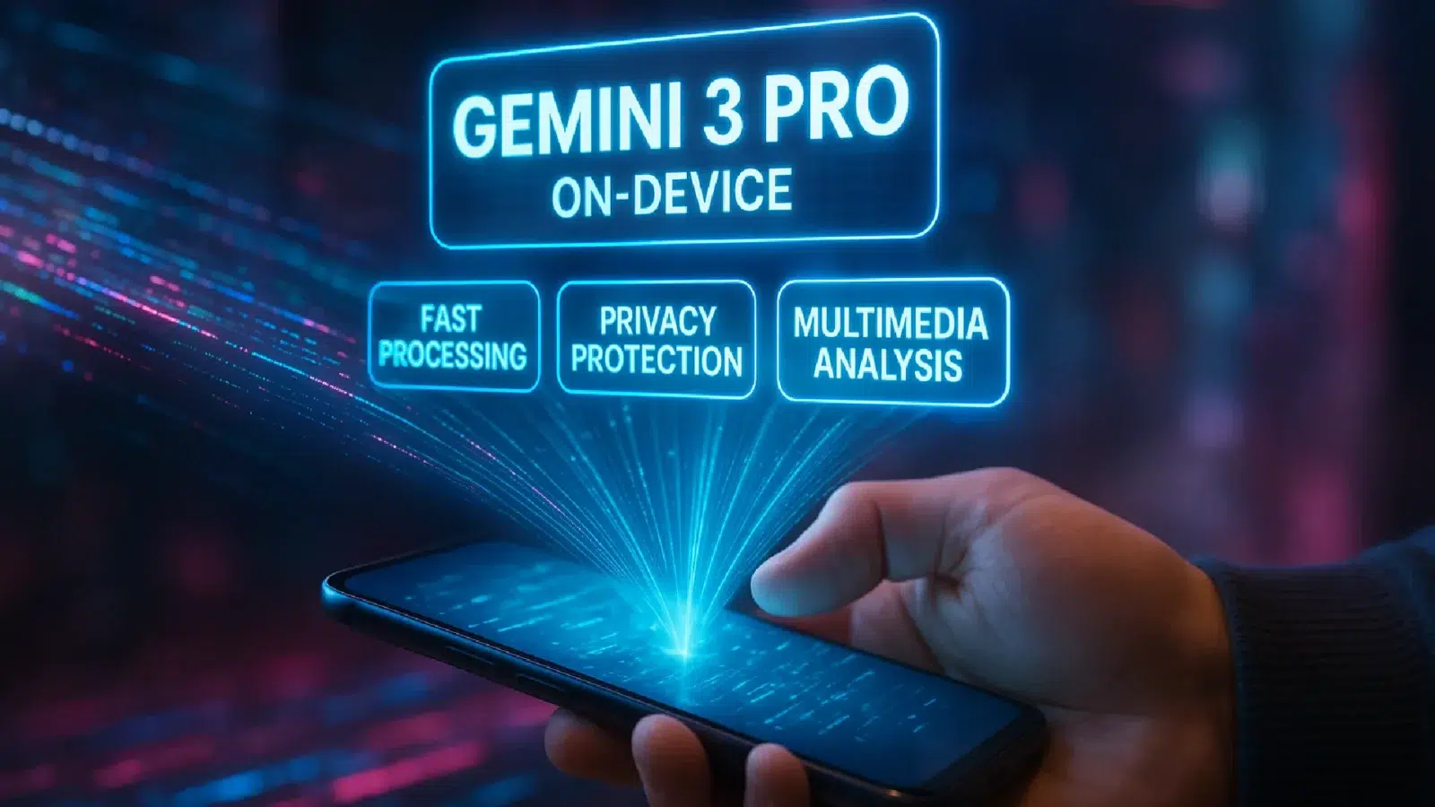 عملکرد جمنای ۳ پرو در گوشی‌های موبایل و دستگاه‌های سبک