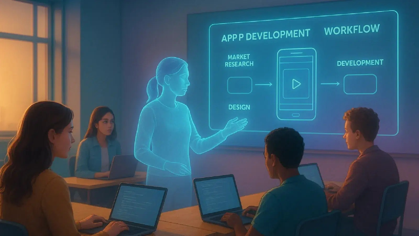 یادگیری توسعه اپلیکیشن