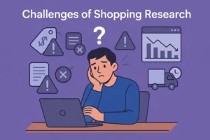 محدودیت‌ ها و چالش‌ های استفاده از Shopping Research