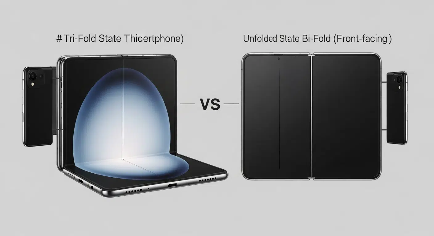 Comparing flip and foldable phones