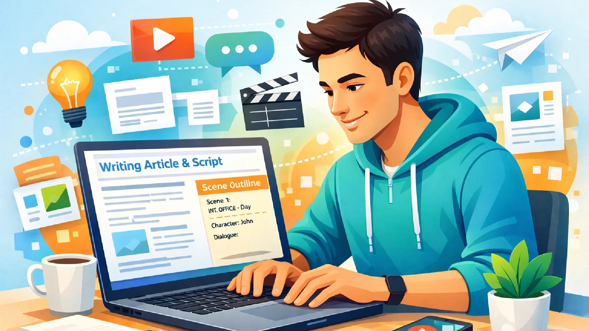 تولید محتوا