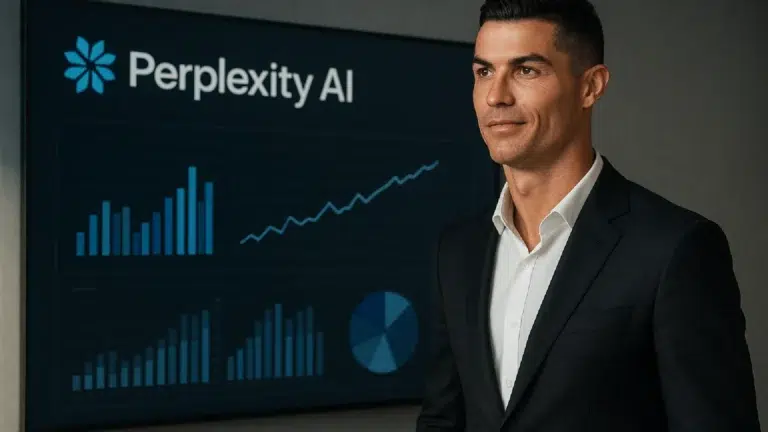 سرمایه‌گذاری کریستیانو رونالدو در Perplexity