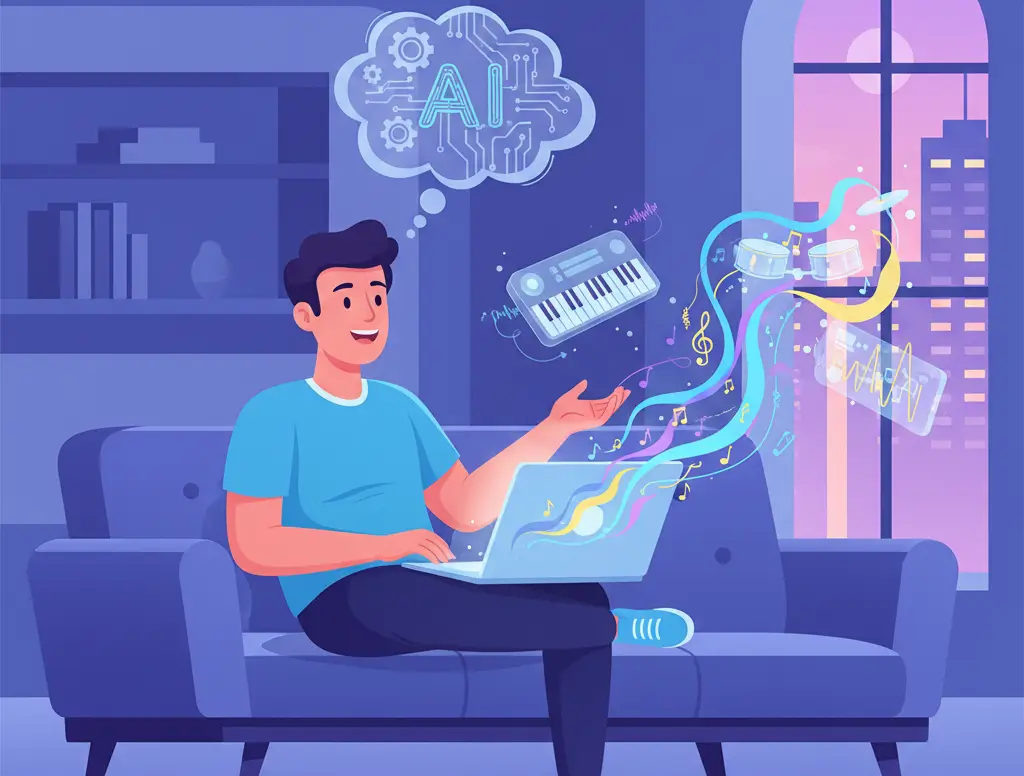 ساخت موزیک با هوش مصنوعی