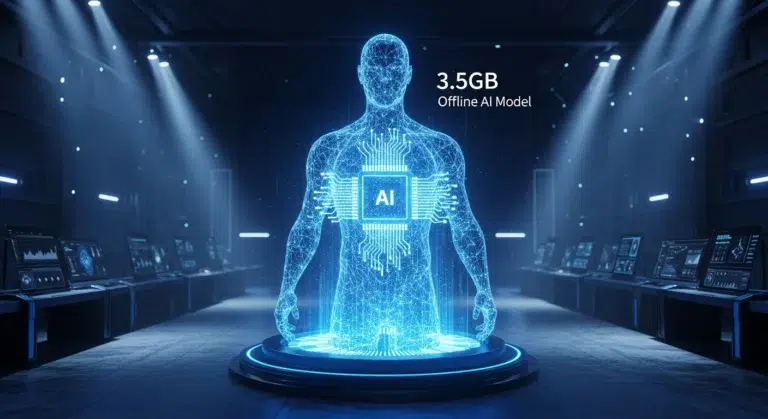 Offline AI model
