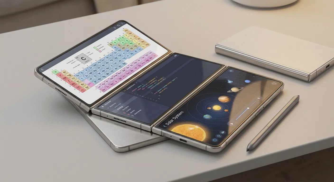 Three-piece phone structure