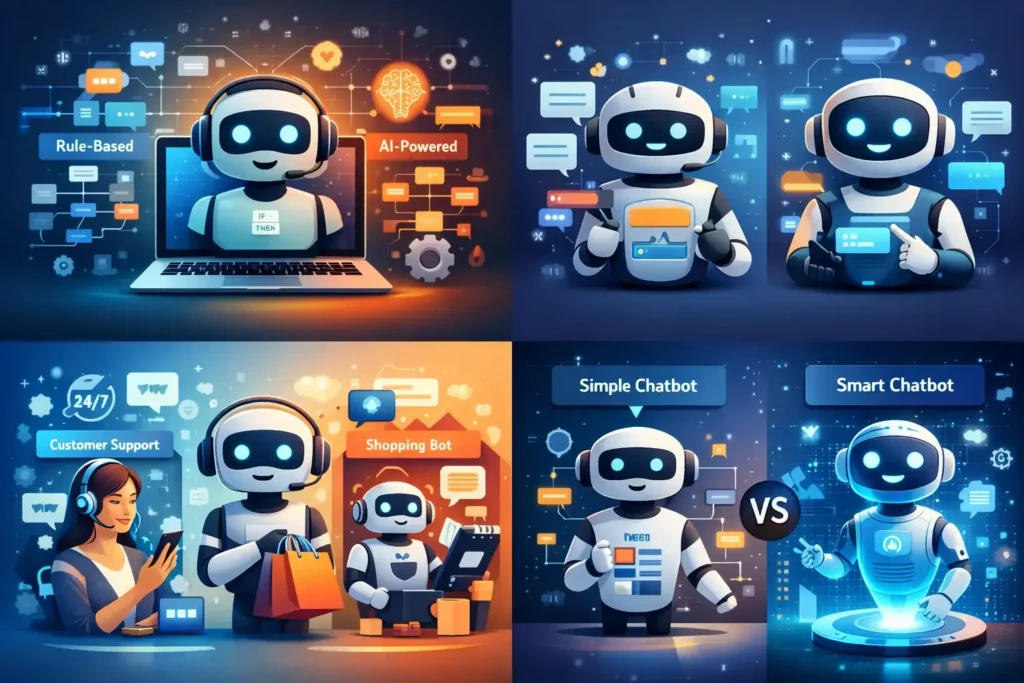 چت بات و انواع آن چیست؟