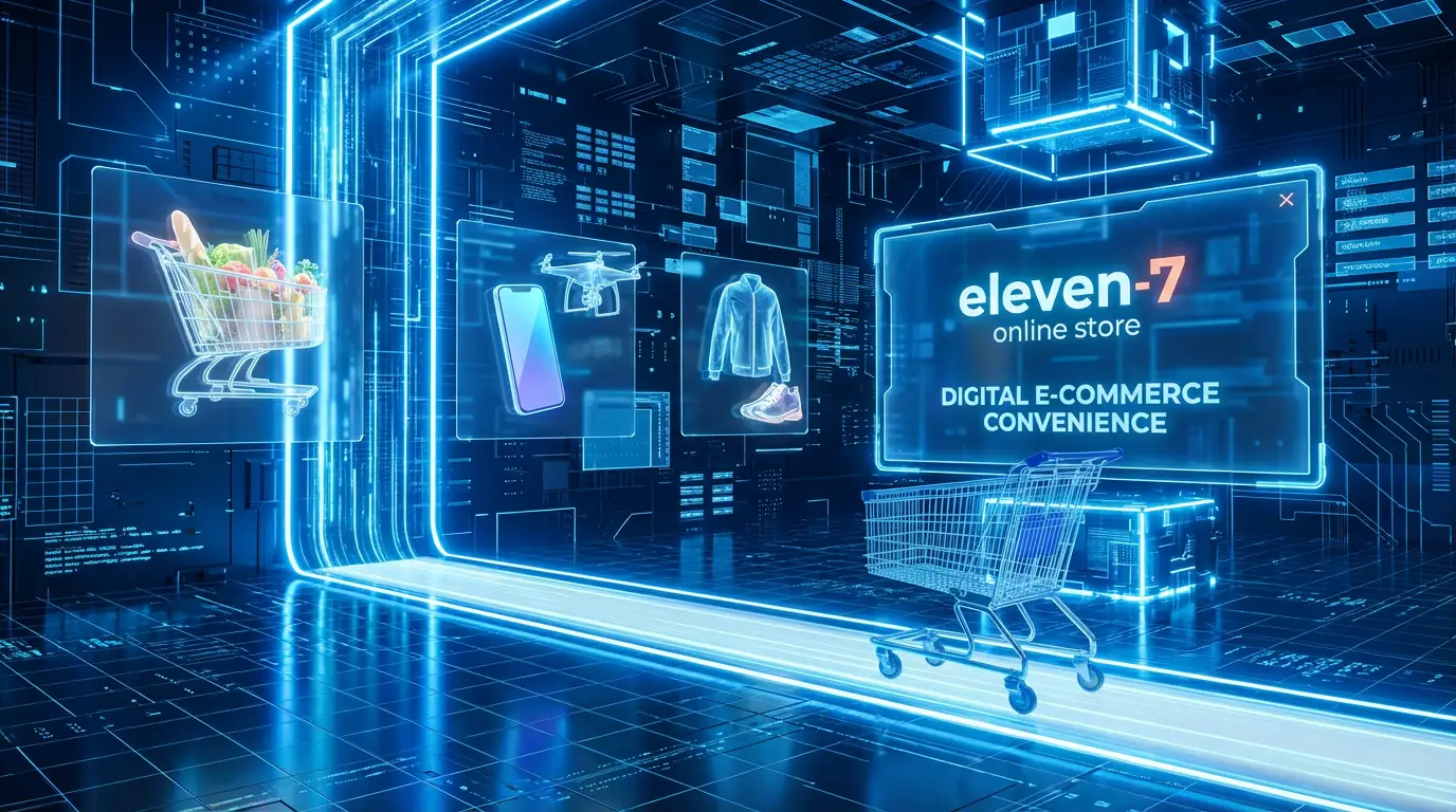 نمایش مجازی محصولات و خرید آنلاین در فروشگاه eleven-7