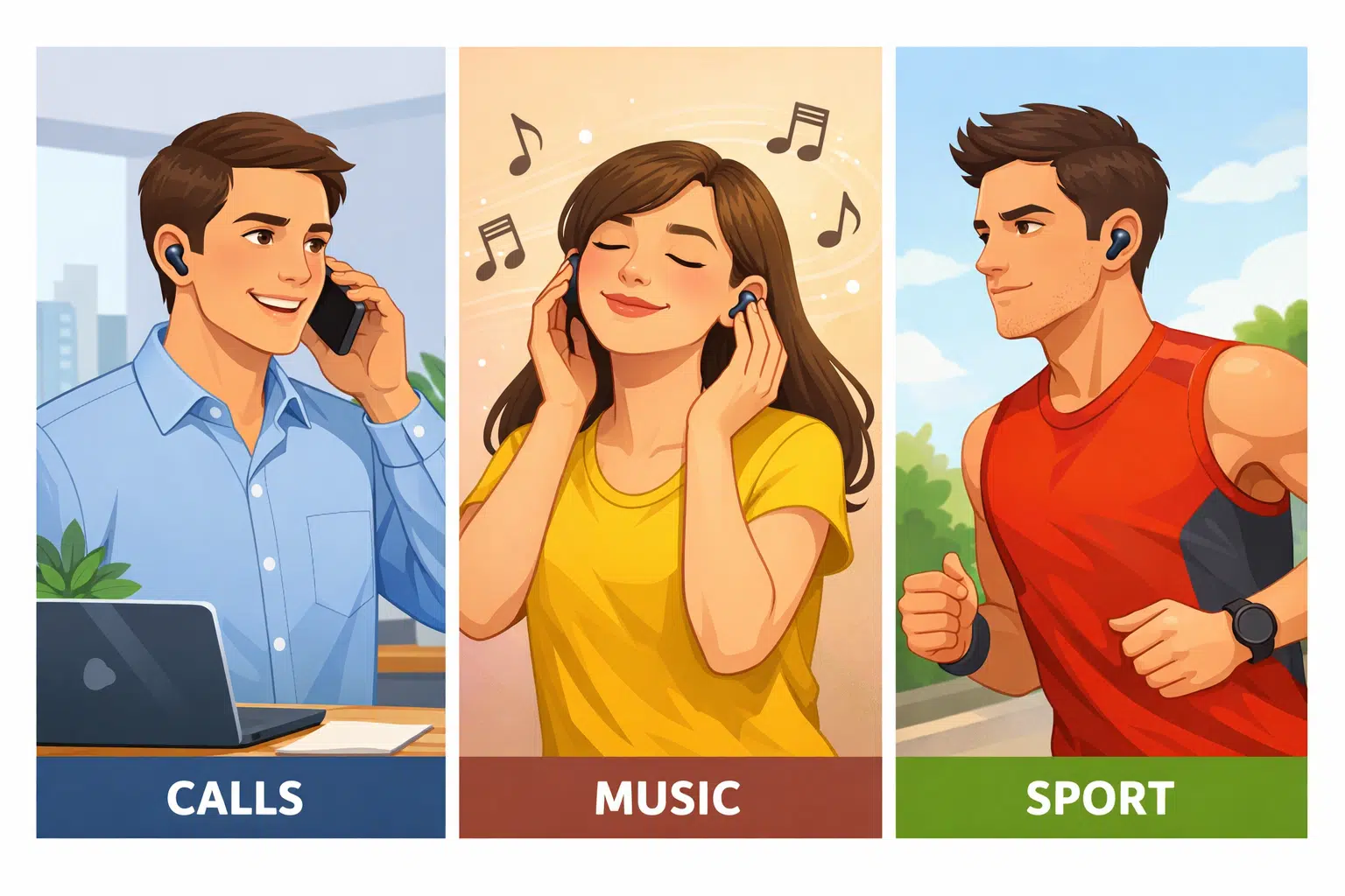 What kind of use is the budget AirPods best suited for?